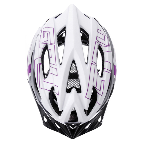 METEOR CYCLING HELMET Gruver L 58-61 cm white / gray