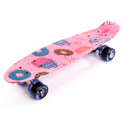 Skateboard Meteor Mehrfarbig Bonbon