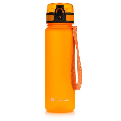 Meteor sports water bottle 500 ml orange