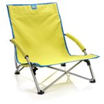 Beach deck chair  Meteor Coast green